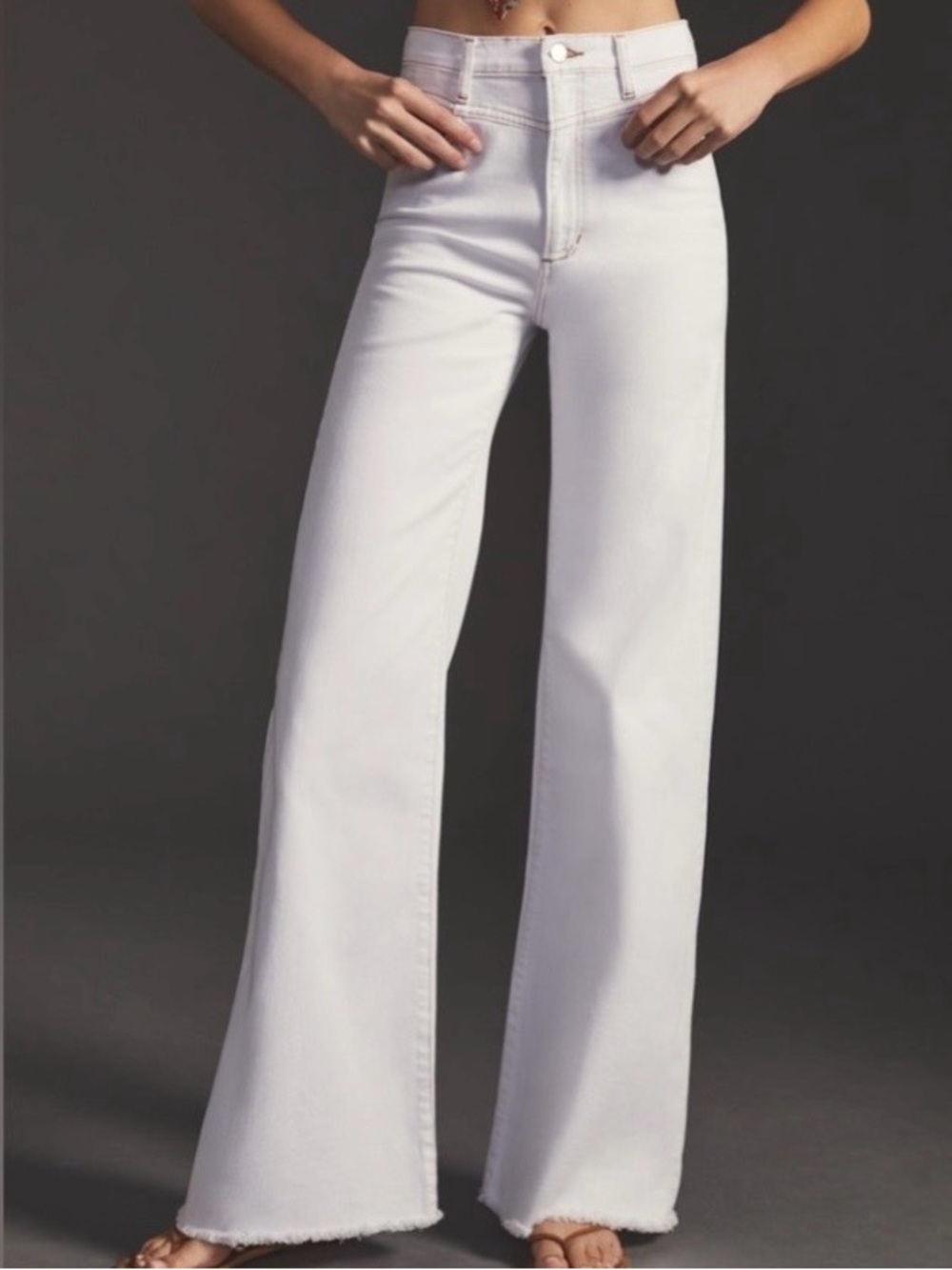 Joe's Jeans Goldie High-Rise Puddle Palazzo Jeans Size 27 NWT